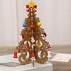1 Pcs Decorations Creative Wooden Christmas Tree Ornament Home Desktop Party Decor New Year Kids Gifts Home Decoration Crafts