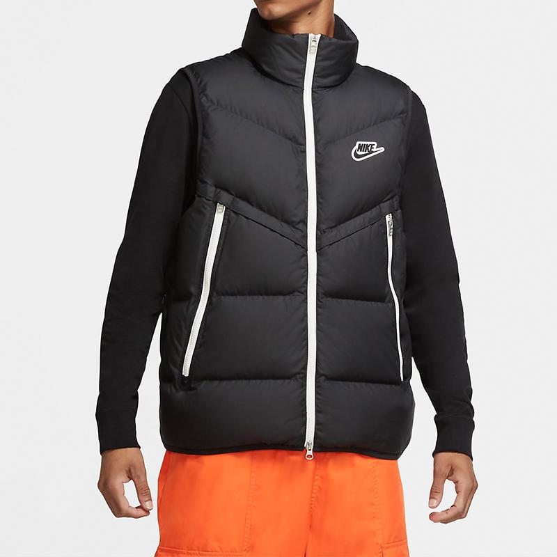 Nike Мужской жилет Down-Fill Windrunner Shield, черный CU4415-010