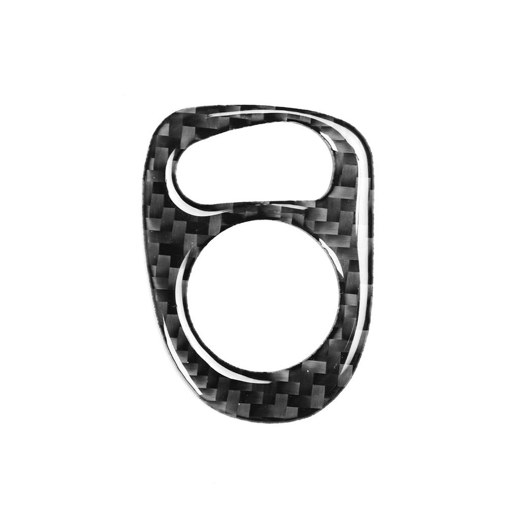 Car Door Panel Armrest Sticker Decal Carbon Fiber Interior Trim Cover for Fiat 500 2012-2015