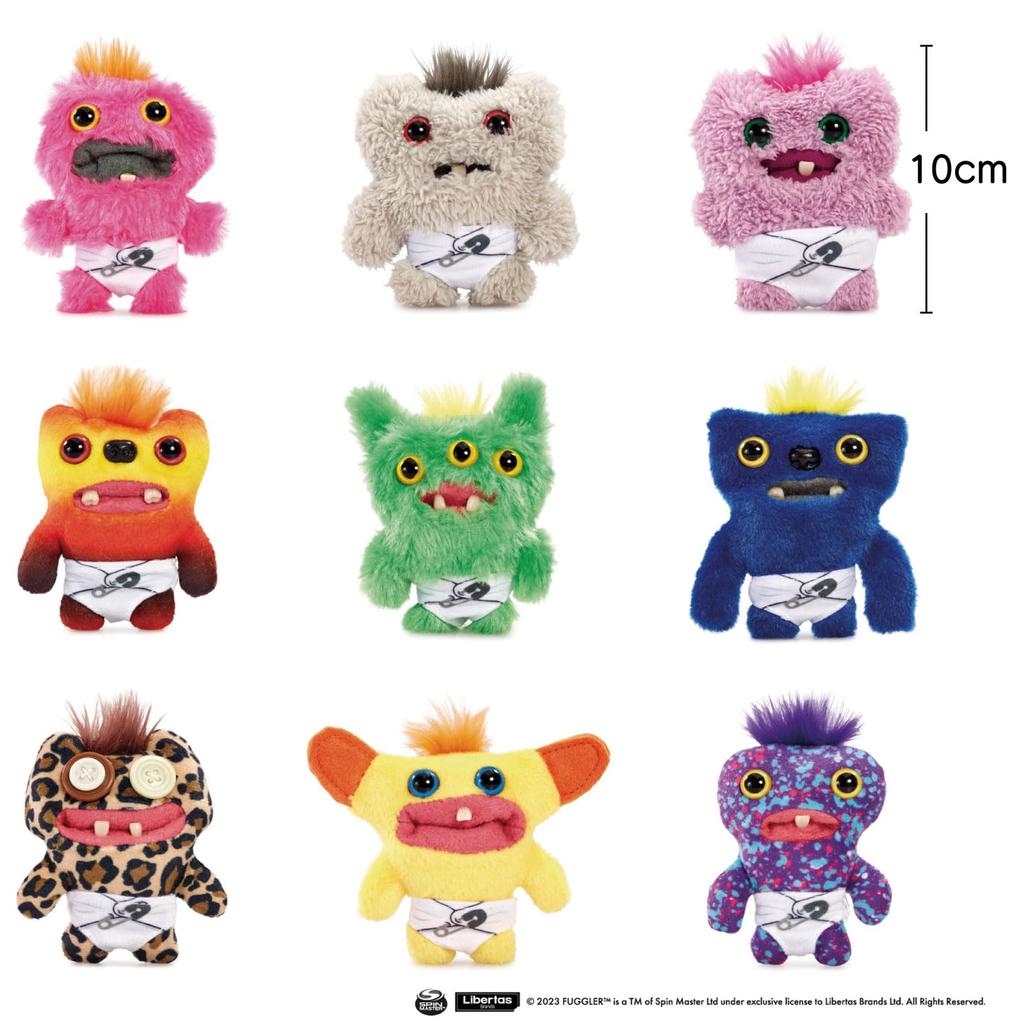 Fuggler Baby Fugg - S1 Lilac Mcgoo Plush Mascot Authentic