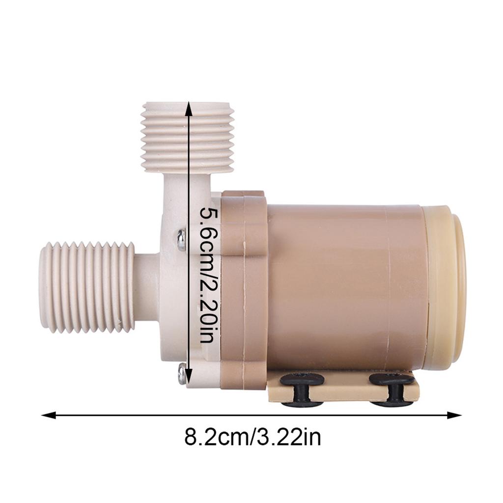 Quiet Solar Brushless Motor Water Circulation Pump Hot Submersible Pump DC 12V