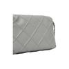 Tory Burch Fleming Hanging Logo Quilted Leather Mini Crossbody Bag Women bags Gray 169226-020