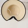 Women Summer Floppy Beach Straw Hat Wide Brim Foldable Cap Sun Hat
