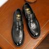 Desai Business Casual Leather Shoes First Layer Cowhead Airful Soft Sole One Pedal Loafers Men's Shoes