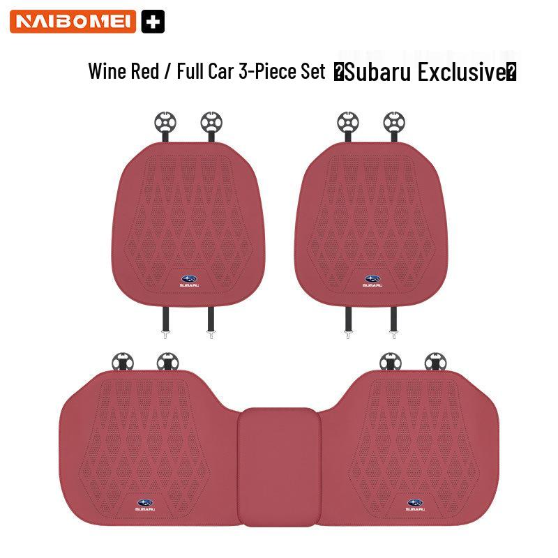 Кожаные чехлы на сиденья для Subaru XV, Forester и Outback - Передний и задний ряды