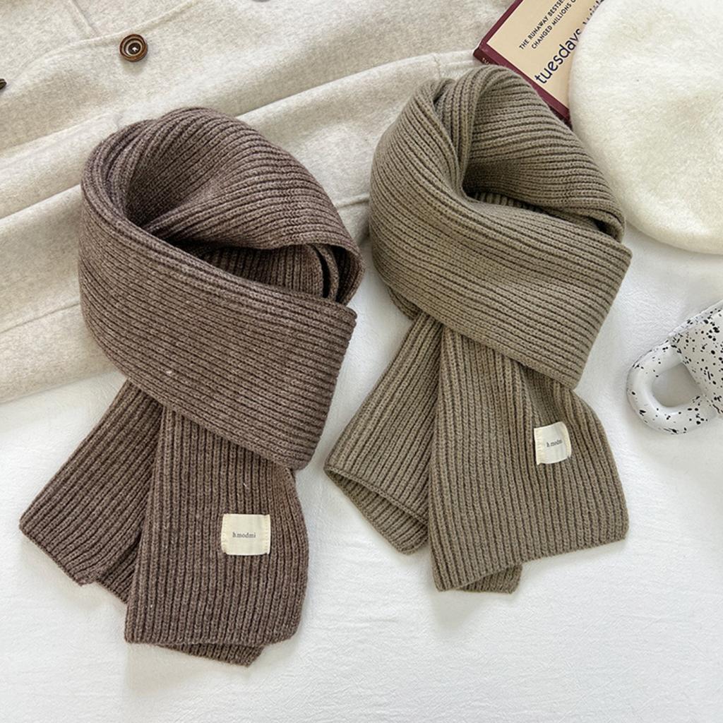 Вязаный шарф, мужской и женский стили, толстый шарф, шерстяной шарф, шерстяная шаль