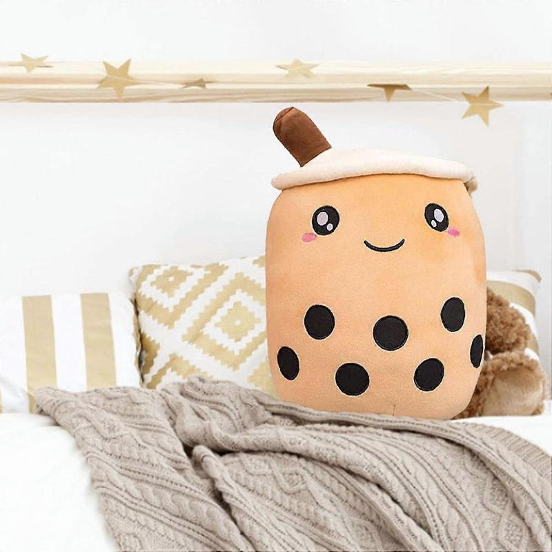 Plush Toys Stuffed Animal Plush Dolls / Fun Plush Dolls, Bubble Tea Plush Toy Filled Milk Tea Rag Doll Tea Cup Cushion Pillow Children's Toys Birthday