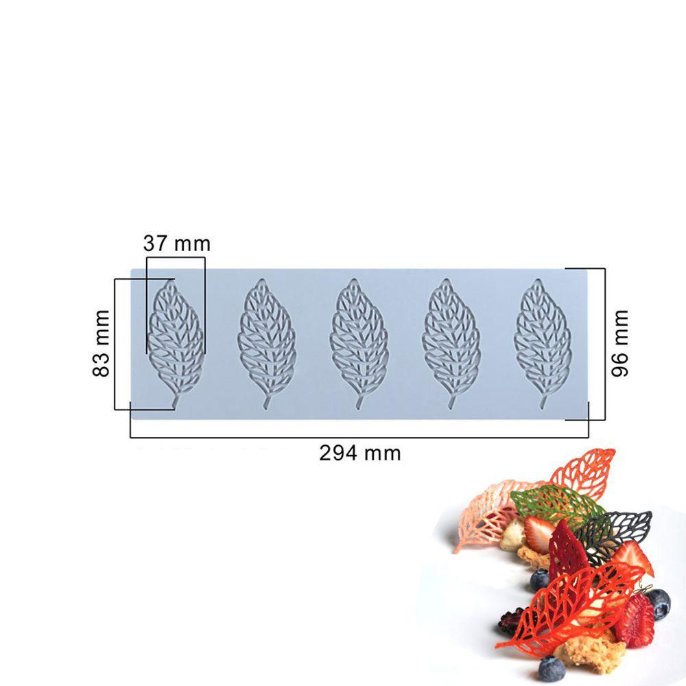 Шоколадный трафарет Инструмент для выпечки Форма для помадки Украшение торта Бордюр Силиконовая форма Кружевная форма для торта