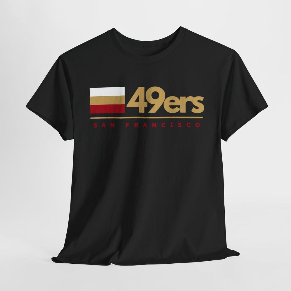 San Francisco 49ers Football Fan - 9ers San Fran - Unisex Heavy Cotton Tee Shirt Unisex T-Shirt
