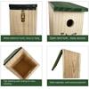 Hanging Birds Nesting Box Wooden Finch Nest Creative Bird House  Outdoor