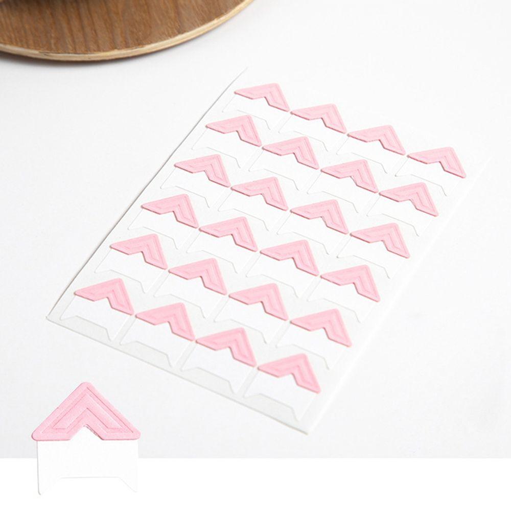 Kraft Paper Scrapbooking Scrapbook Sticker Corner Sticker Photo Albums Picture Frame Decoration