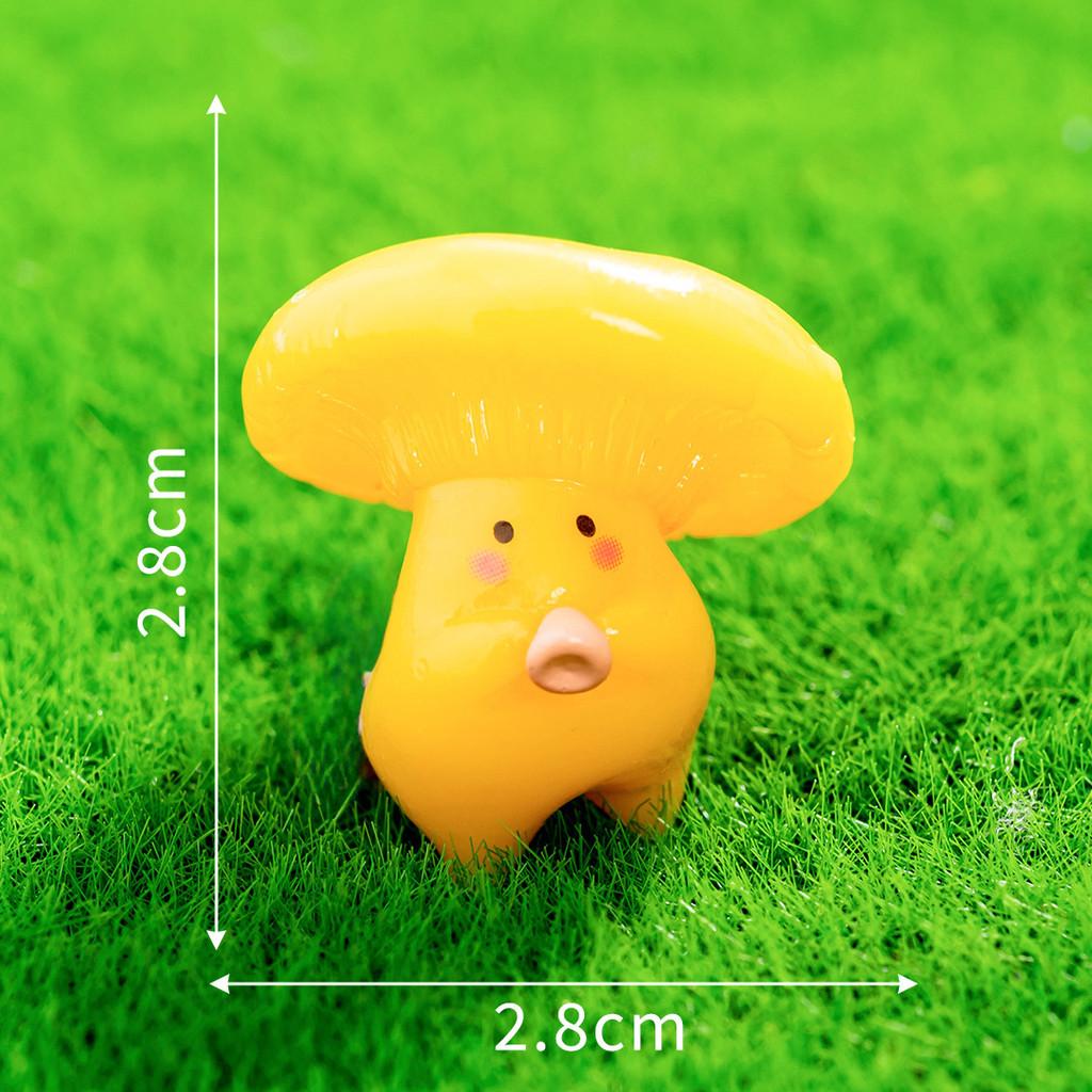 Пейзаж Гриб Микро Эльф Смола Орнаменты Для Рабочего Стола Креативное Украшение