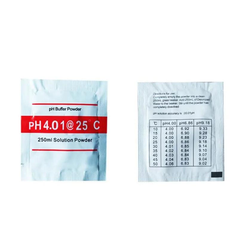 15pcs/lot 4.01 6.86 9.18 PH Meter Calibration Point PH Buffer Powder Measure Calibration Solution For PH Test Meter