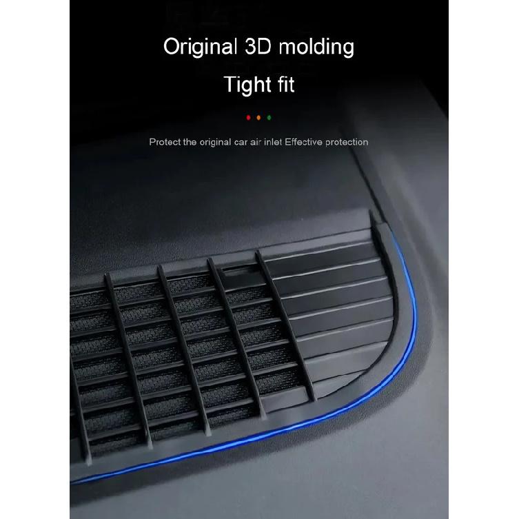 For Tesla Model Y Juniper Front Trunk Air-conditioning Cover Intake Grille Clean Air Inlet Protective Anti-ect Net Accessory
