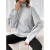 Zipper Slant Pockets Pullover Sweatshirt, Casual Long Sleeve Crew Neck Sweatshirt For Fall & Winter, Women's Clothing