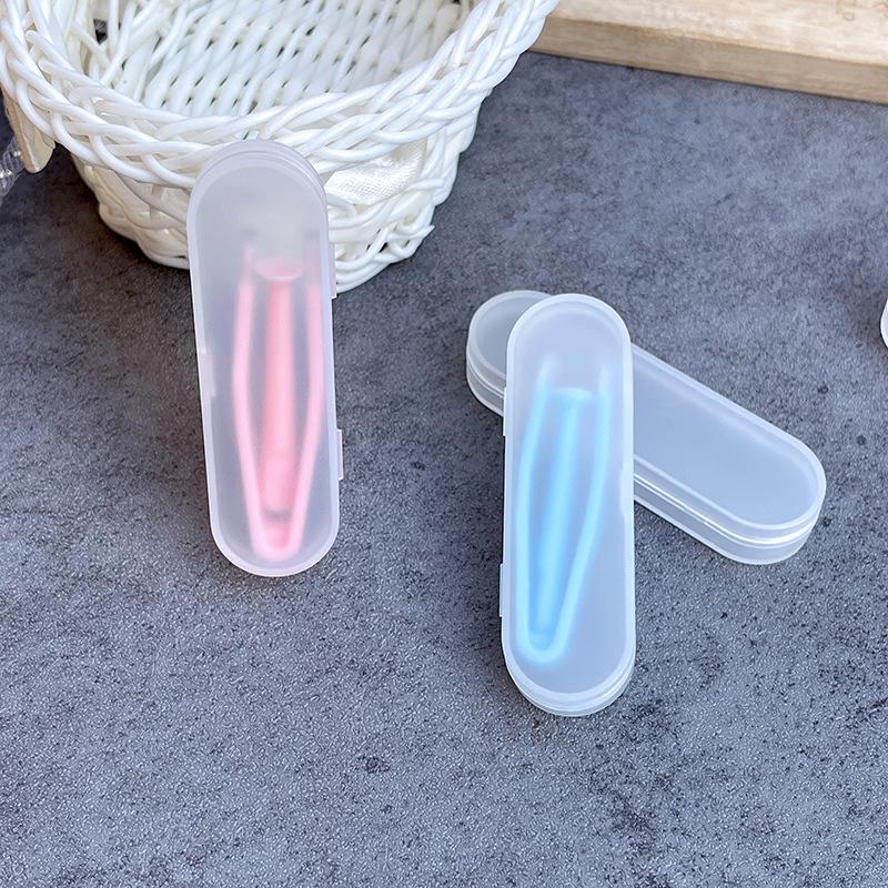 Portable Colored Contact Lens Remover & Inserter with Suction Stick and Frosted Shell