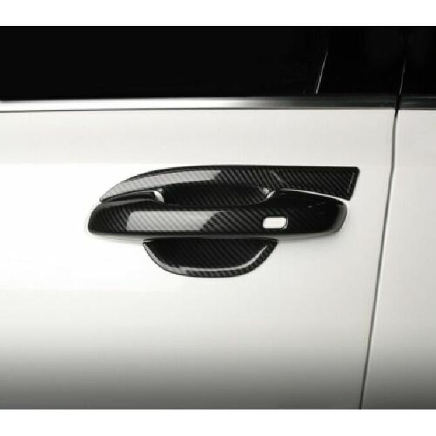 Carbon Fiber Exterior Door Handle Bowl Cover Trim For KIA Sorento 2021 2022 2023