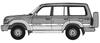 Модель Fujimi Touge Series Toyota Land Cruiser 80 Пластиковая модель (ФУДЗИМИ) 1/24 №21