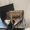 Fashion Underarm Small Bag Women'S Trendy Bag Women'S Messenger Bag Fashion Versatile Leopard Print Shoulder Bag Women