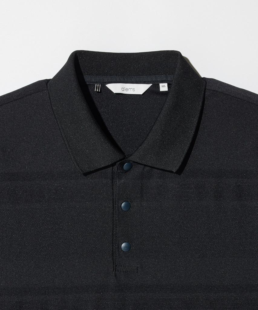 STCO Diems Coolite 100% Polyester Collared T-Shirt_Black (Classic Fit)_Dtsxb07Csb