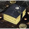Tree of Life Leather Grimoire Journal: Blank Book of Shadows