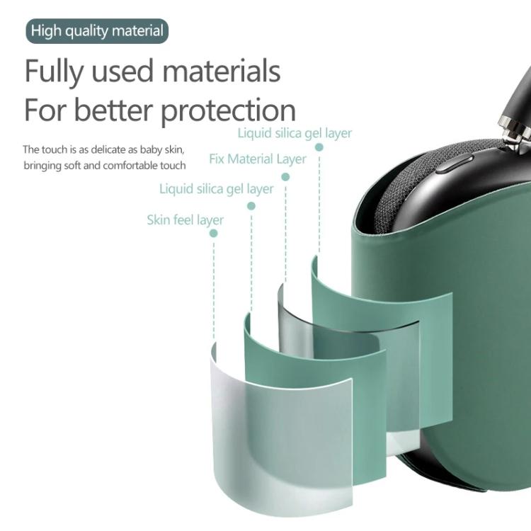 Защитный чехол для наушников AirPods Max, мягкий чехол