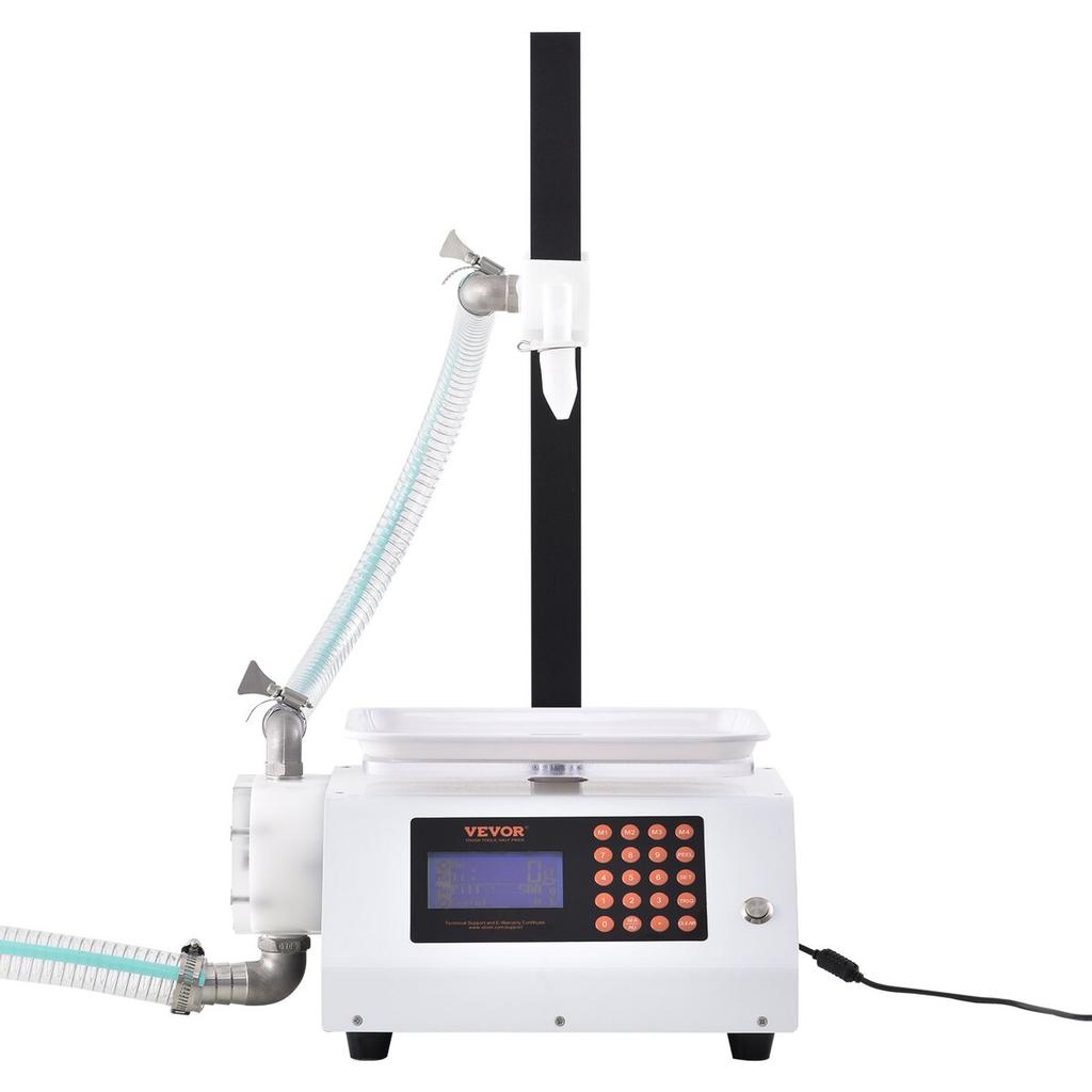 Liquid Filling Machine, 50-5000 g Weighing Capacity, Automatic Bottle Filler Machine Bottling Machine Gear Pump Digital Control for Honey, Oil, Wine,