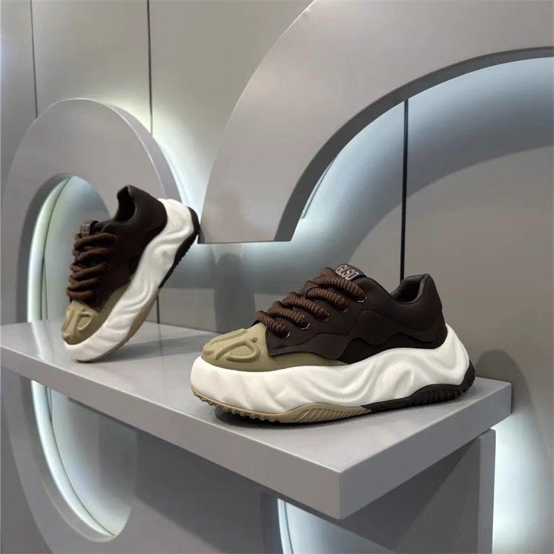 Мужская обувь Модная обувь для увеличения роста Универсальная спортивная обувь Мужской уличный стиль Персонализированная повседневная обувь на толстой подошве