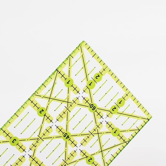 Полезная высокоточная прозрачная линейка для пэчворка, удобная эргономичная линия для квилтинга для портного