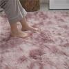 New Rainbow Rug Oversied Fluffy Plush Rugs Large Size Anti-slip Floor Mats Tie-Dye Art Carpet Shaggy Kids Room Living Room Bedside Rug