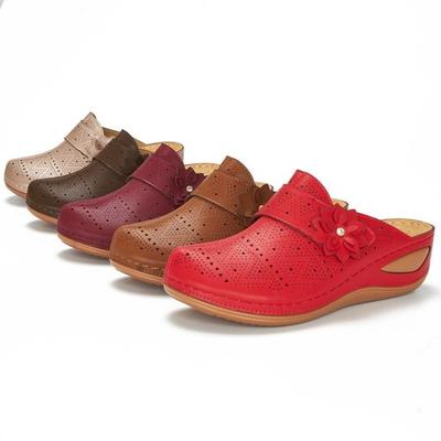 Женские тапочки Baotou, повседневные универсальные тапочки, домашние тапочки, летние нарядные мюли на плоской подошве, сандалии, удобные шлепанцы для женщин