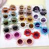 Candy Color Cute Child Matte Glasses Macaron Color 1-8 Years Old Baby Sunglasses Children'S Sunglasses