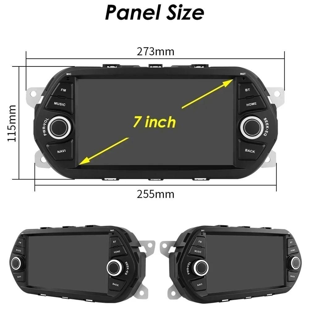 Hizpo 7'' 7862 Интеллектуальный экран 2din Android Автомагнитола Мультимедийный Видеоплеер для Fiat Tipo Egea 2015 2016 2017 GPS Carplay 4G RDS Авторадио DSP