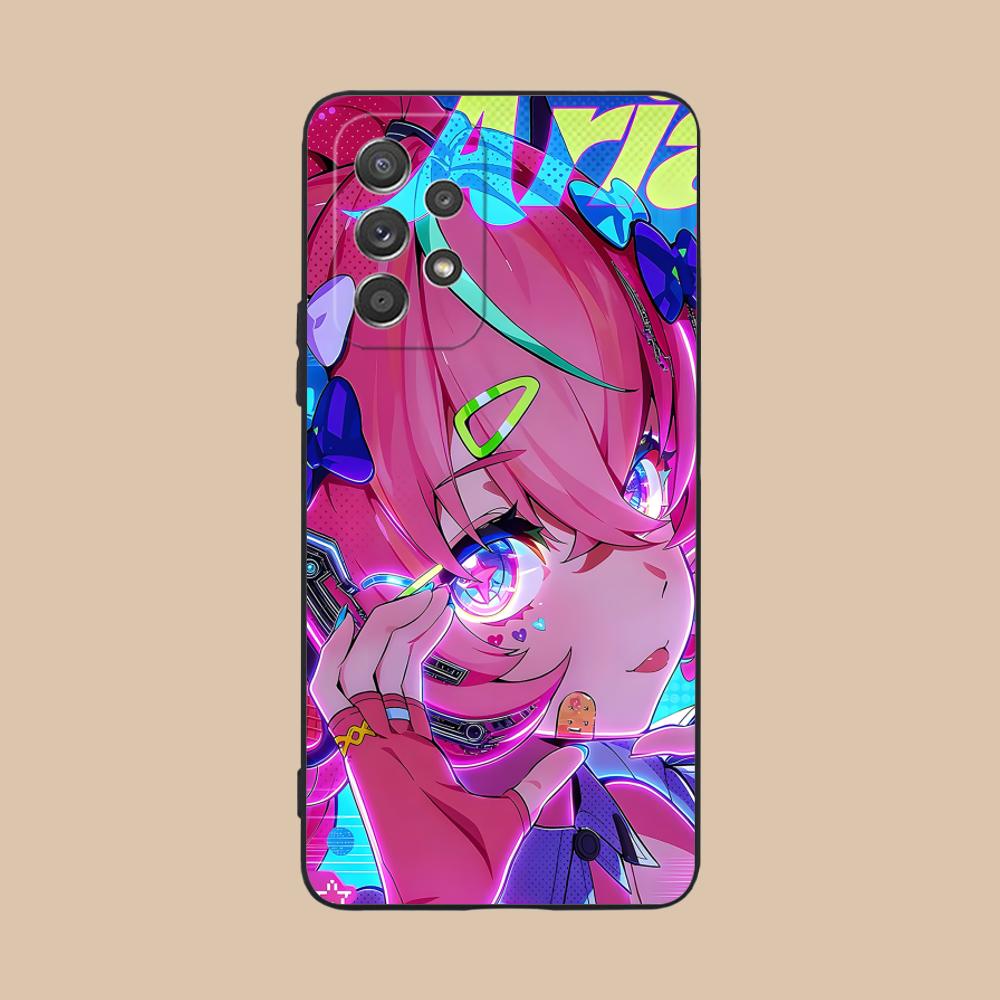 Zenless Zone Zero Aria Матовый ТПУ Чехол для Мобильного Телефона для Samsung Galaxy A56 55 54 53 52 51 36 35 34 23 16 15 5G Цветная Крышка