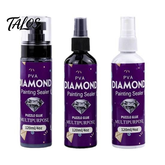Защитный спрей для поделок, Спрей-герметик Diamond Art, Быстросохнущий, Стойкий, Прозрачный защитный клей, Усиливающий блеск слой для поделок DIY, пазлов