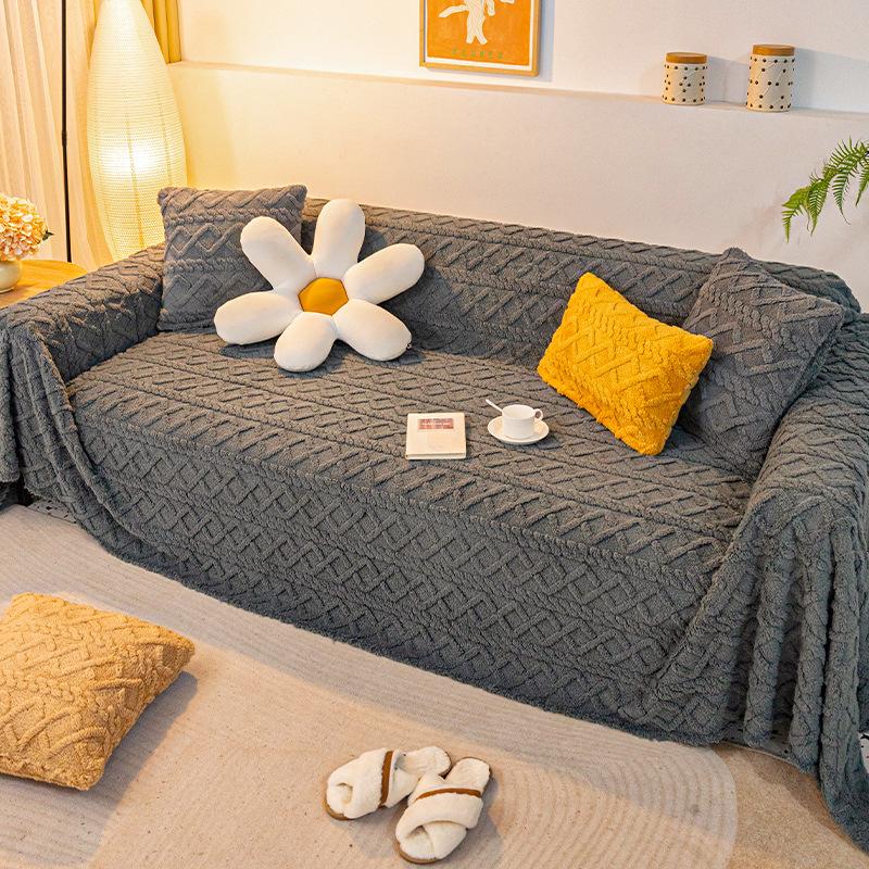 Anti-cat Scratch Sofa Cover Cloth Towel Four Seasons Universal Anti-slip Sofa Cover Cover All-inclusive Universal Sofa Blanket Full Cover