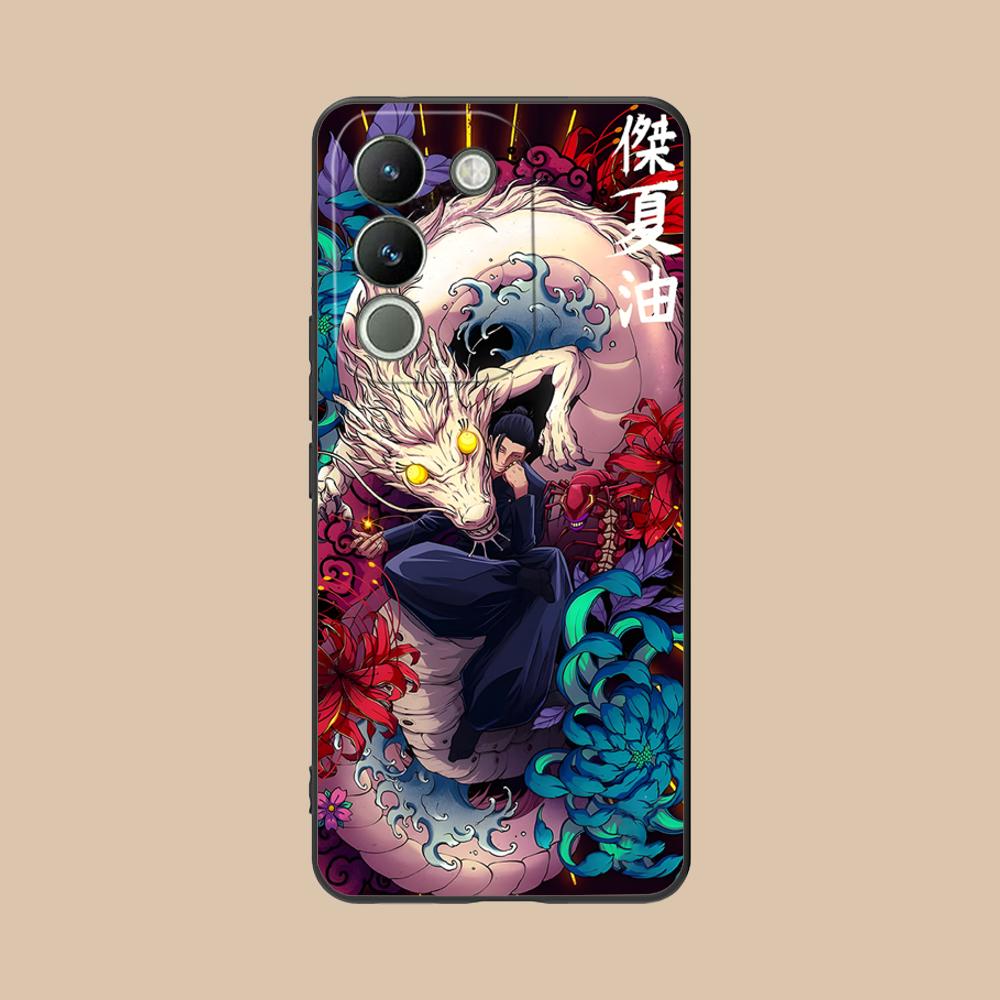 Чехол для телефона Jujutsu Kaisen Geto Suguru для VIVO V60 V50 V40 V30 V29 V27 V25 V23 Pro Lite 5G Цветной Печатный Чехол Роскошный Чехол