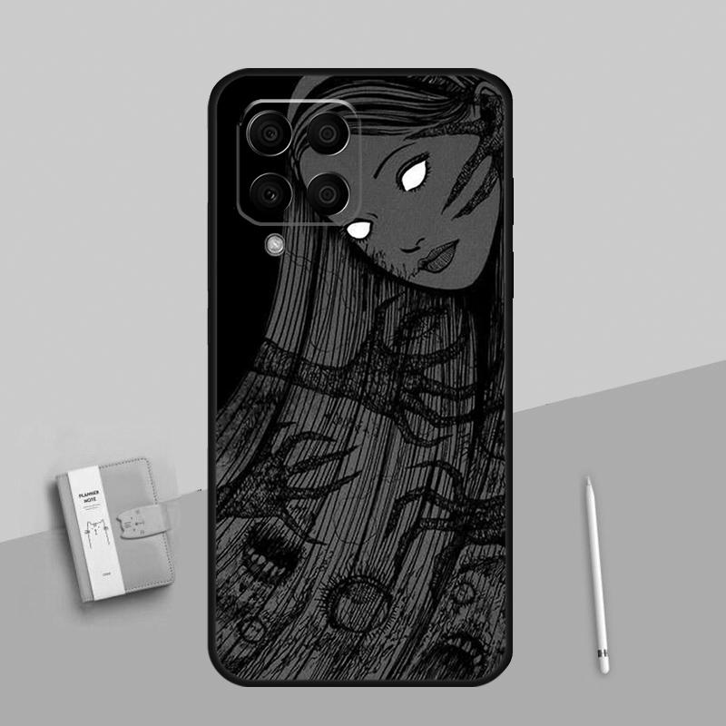 Стиль Хоррор Манга Для Samsung Galaxy M52 M32 M06 M16 M13 M14 M33 M12 M31 M55 M15 M11 M21 M35 M53 M34 M54 Чехол