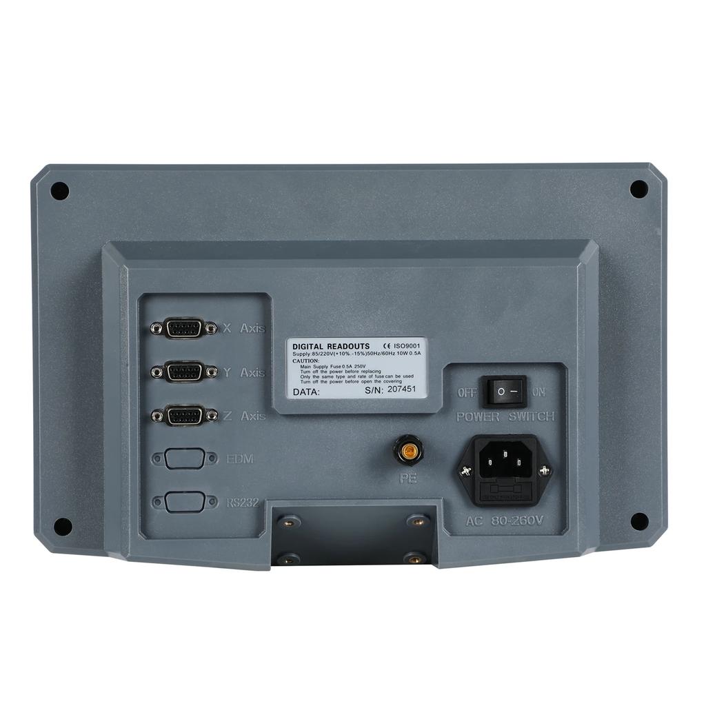 3-осевой ЖК-дисплей Dro Set, цифровая система индикации, дисплей и 3PCS 5U линейная шкала, оптическая линейка, линия 50-1000 мм для токарного станка