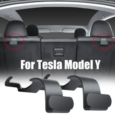 НОВЫЕ 2 шт. крючки для багажника автомобиля Tesla Model Y, крючки для задних сидений, органайзеры для багажника, вешалка для хранения вещей, крючок для салона автомобиля