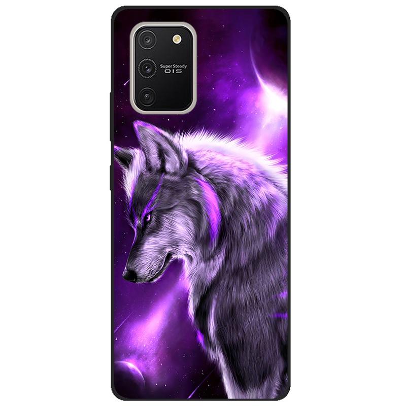 Чехол для Samsung Galaxy S10 Lite G770F Силиконовый Черный Мягкая Задняя Крышка для Samsung S10 Lite Чехол 2020 TPU S10Lite Чехол S 10 Lite