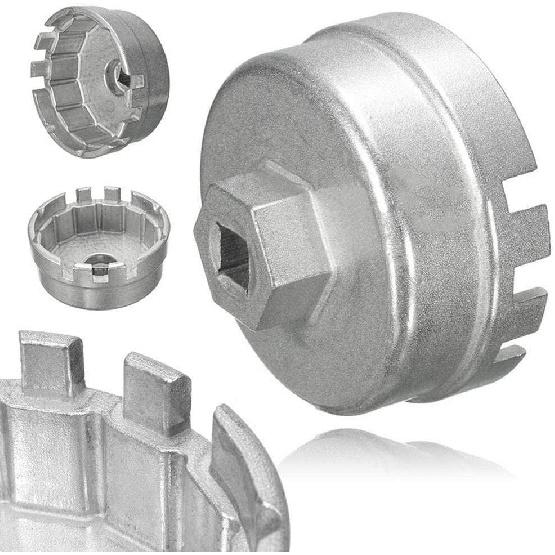Oil Filter Wrench for Toyota & Lexus 4 Cylinder Prius Matrix Rav4 Auris Corolla Highlander Avalon Camry - Fits 3/8" & 1/2" Drive