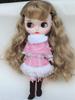 Наряд Заячьи Уши Зимний Комплект для кук Blythe, Para, Маленькой Леди (розовый)