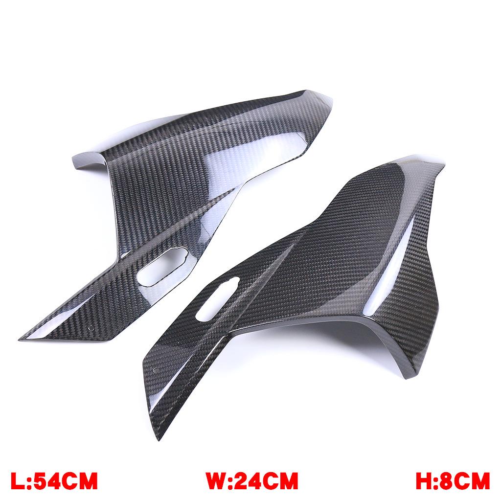 Compatible Carbon Fiber Headlight Cover Protector for BMW S1000RR Motorcycle