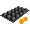 15 Cells Baking Cake Molds Hemispherical Pudding Mould New Chocolate Mold  Kitchen Tools