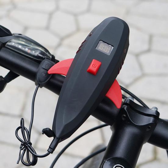 Детский велосипедный гудок-сигнал в виде акулы, водонепроницаемый, перезаряжаемый через USB, 120 дБ, высокая громкость, 400 люмен, универсальная фара для ночной езды, передний фонарь для шоссейного велосипеда