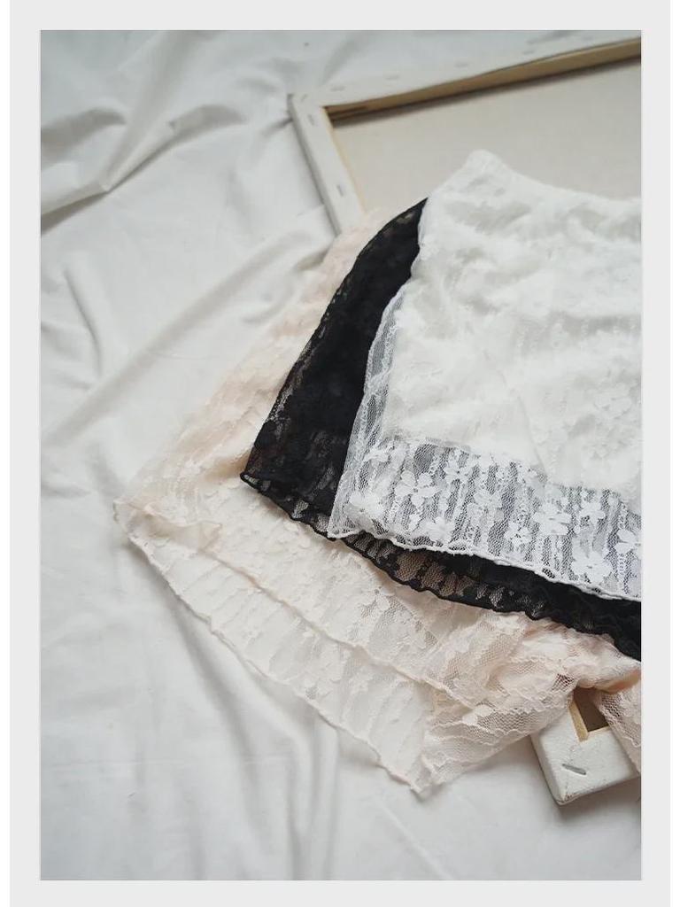 Женские двухслойные сетчатые защитные шорты – универсальные, свободного кроя для весны и лета