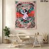 Coraline Secret World Tapestry Background Cloth Wallmounted Homestay Soft Decoration Tapestry Work Of Art Christmas Gift