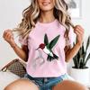 Hummingbird Palestine Unisexs T Shirt Keffiyeh Ladies Tee Peace For Palestine