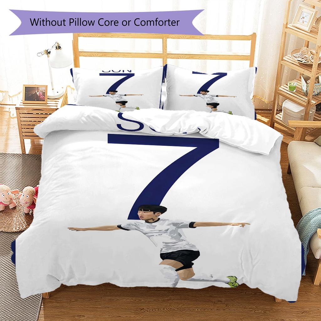 Son Field Blaze Bedding Quilt Set Quilt Cover Pillowcase Home Decoration Birthday Gift (1 * duvet cover + 2 * pillowcase, without core)